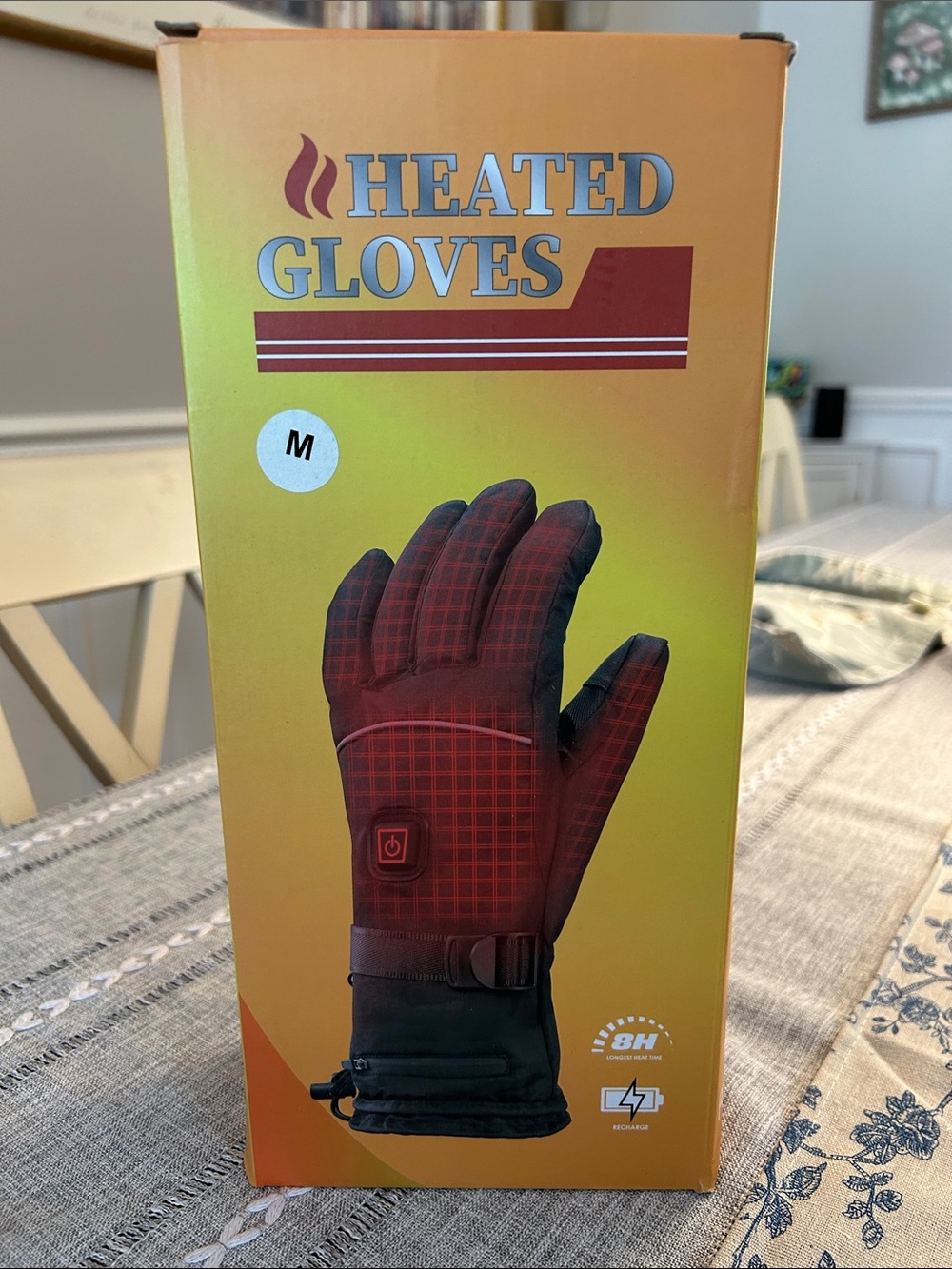 Heated Gloves with Batteries